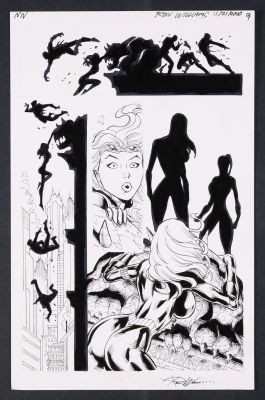 Ron Williams - Original Art from Unidentified Notti and Nyce Issue (c. 2020-2021) by Ron Williams Page 9