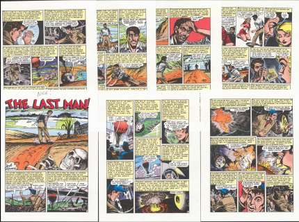 Kamen - "THE LAST MAN!", WEIRD SCIENCE #12, 7 Pg. Story, | Russ Cochran