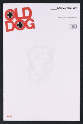 Declan Shalvey | Old Dog #1 (2022) Sketched by Declan Shalvey | mycomicshop.com