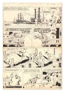 MORRIS (1923-2001) - En remontant le Mississippi