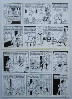 Studio Vandersteen | Studio Vandersteen - Originele pagina (p.50) Suske en Wiske - Lambiorix - (1973) | Catawiki