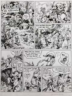 Nicolas Dumontheuil - Dumontheuil, Nicolas - Planche originale (p.44) T2 Big Foot - Holly Dolly - (2007)