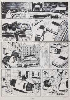 Maucler | Les Enquêtes du commissaire Raffini, planche n°2… | Millon