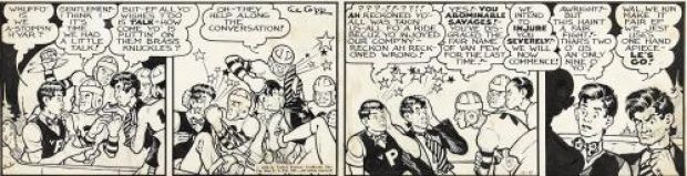 Al Capp | Lil’ Aber, strip du 09 novembre 1936 | Galerie 9ème Art