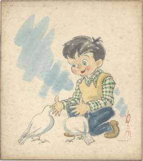 Yutaka Ohno Hand-Drawn Color Shikishi | Mandarake (Big Web)