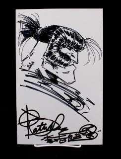  - Signed Shatterstar X-Force Convention Sketch