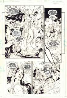 Mark Propst, Yvel Guichet | Aquaman #1 P.17 - Lady of the Lake - 2003 | Anthony’s Comic Book Art
