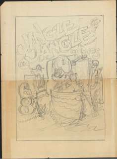 Carlson- Original Comic Art -Jingle Jangles Comics Original Pencil | Russ Cochran