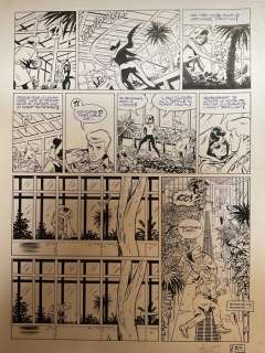 Van Liemt, Simon | van Liemt, Simon - Planche originale - Les Nouvelles Enquêtes de Ric Hochet T2 - Meurtres dans un jardin français - (2016) | Catawiki