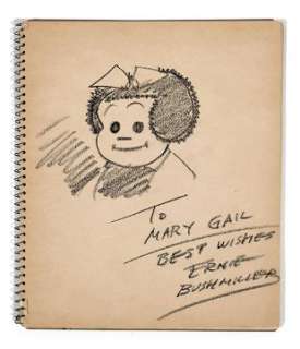 Ernie Bushmiller, Cartoonist | Guernseys