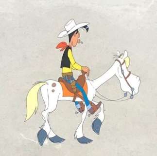 Morris & Studio Belvision | Lucky Luke - 5 Original Production Cels - "Daisy Town" - (1971) | Catawiki