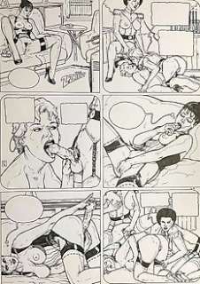 Duvet, Xavier | Xavier Duvet - Original page - Discipline - Formaat: 29 x 43 cm. - Exemplaire unique - (1996) | Catawiki