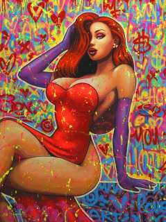 Alberto Ricardo (Xxi) | Jessica Rabbit - Giclée 5 / 10 | Catawiki