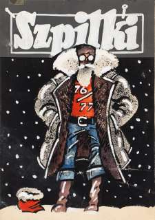 Waldemar Świerzy (1931 - 2013) | Waldemar Świerzy | Projekt okładki do tygodnika "Szpilki", 1976 | Desa Unicum