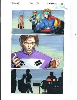 Color Guide (Series: Wildcats) | WildCATS #28 Page 21 | 5J Collectibles