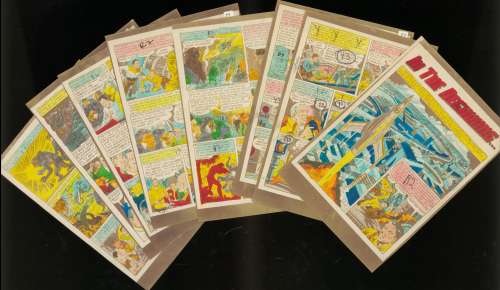 Orlando -In The Beginning, W Fan 17, Complete 8 Page Silver Printed Story (1953) | Russ Cochran