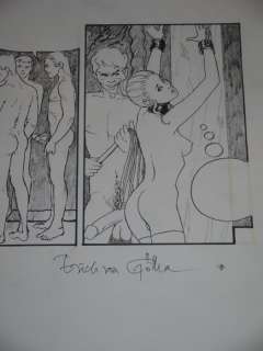 Von Götha, Erich | Erich von Götha - grand dessin érotique pour Twenty - (2006) | Catawiki