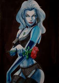 Giuseppe Candita | Diabolik - G. Candita - original artwork " Eva " - Page volante - Exemplaire unique (2022) | Catawiki