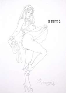 Giovanna Casotto | Giovanna Casotto - artbook "Il punto G" con illustrazione originale - Page volante - EO - (2018) | Catawiki