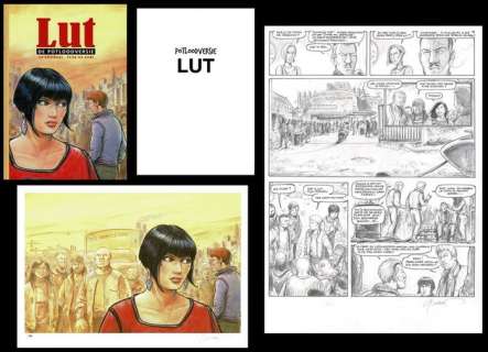 Bosschaert, Jan | Bosschaert, Jan - Originele pagina + Luxe album + Ex-libris + 12 prenten - Lut - De potloodversie - (2021) | Catawiki