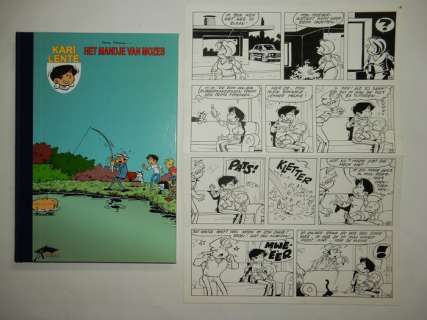 Mau, Bob | Kari Lente - Luxe album met originele pagina - Het mandje van Mozes - Oplage: 46 ex. - Cartonné - EO - (2008) | Catawiki