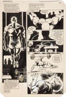 Frank Miller and Klaus Janson Daredevil #181 Bullseye page 3 Original Art (Marvel, 1982). From the -