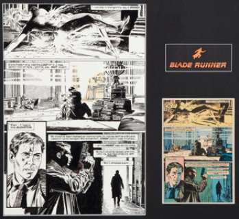 Al Williamson Blade Runner - Marvel Super Special page 38 Original Art (Marvel, 1982). Deckard puts a violent end -