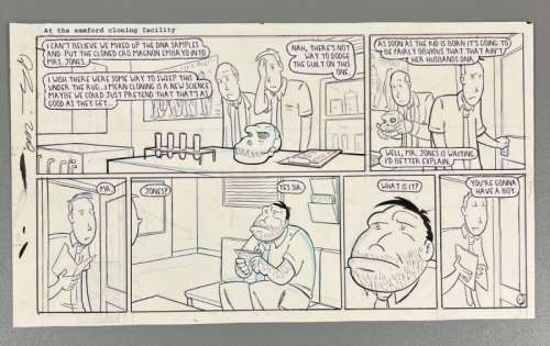 Doug Paszkiewicz Original Strip Art | Golden Age Collectibles
