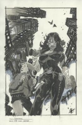 Matteo Scalera | Gehenna : Naked agression, Recherche de couverture variant | Galerie 9ème Art