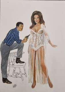 Forton | Forton, Gérald - Dessin original couleur - Bob Morane | Catawiki