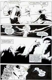 Mike McKone X-Men Unlimited #3 Page 24 Original Art (Marvel, 1993). Rogue, Bishop, and Gambit arrive at the Geinstach - | Heritage