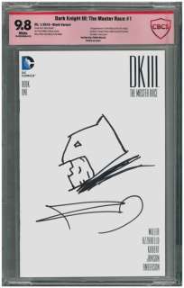 Brian Azzarello & Frank Miller, Frank Miller & Klaus Janson & Andy Kubert | Dark Knight III: The Master Race #1 - Signed & Sketch by Frank Miller | 1st appearance of Carrie Kelly as the Dark Knight - (2016) | Catawiki