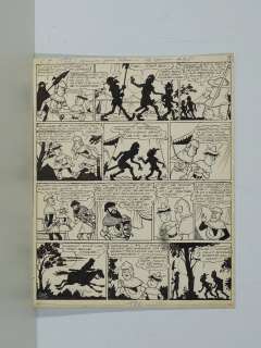 Erik : Le Chevalier Tartol : planche originale 8 à l’encre de… | misc / divers