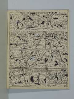 Erik : Le Chevalier Tartol : planche originale 11 à l’encre de… | misc / divers