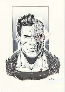 Iban Coello - Terminator - T-800 - Original Art - Iban Coello - Page volante - Exemplaire unique - (2014/2014)