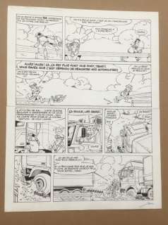 Dupa/Tome & Janry | Nicky - T2 - Le huitième sarcophage - Planche originale (p.15) - (1986) | Catawiki