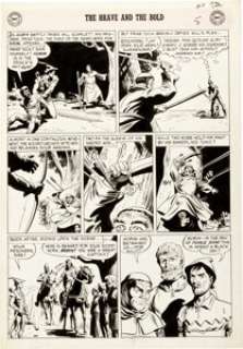 Russ Heath The Brave and the Bold #11 "Robin Hood vs. The Merrie Men!" Story Page 5 Original Art -