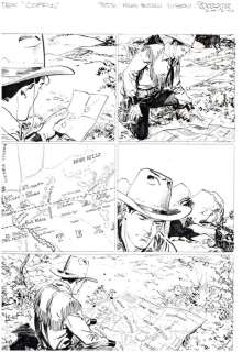 Brindisi, Bruno | Brindisi, Bruno - 3x Tavole Originali - Tex Willer #27 "I trafficanti di Coffin" - (2021) | Catawiki