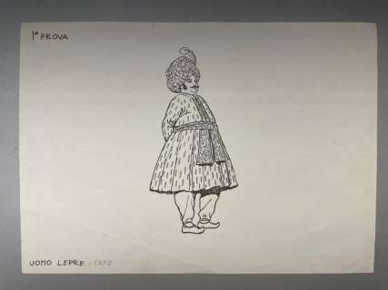 Manara, Milo | Manara, Milo - Dessin original - Kama Sutra - Uomo Lepre - (1997) | Catawiki