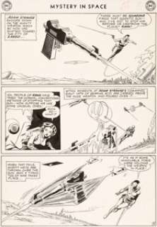 Carmine Infantino and Murphy Anderson Mystery In Space #77 Story Page 5 Adam Strange Original Art (DC, 1962).... | Heritage