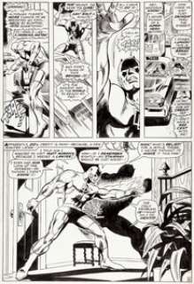 Gene Colan and John Tartaglione Daredevil #31 Page 6 Original Art (Marvel, 1967).... | Heritage