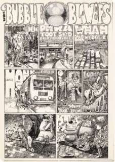 Fred Schrier Mother’s Oats Comix #2 Complete 3-Page Story Original Art (Rip Off Press, 1971).... (Total: 3 Original Art) | Heritage