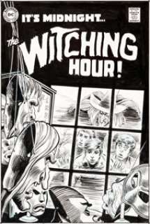 Nick Cardy and Luis Dominguez Witching Hour #60 Cover Original Art Group of 2 (DC, 1970/1975).... (Total: 2 Original Art)