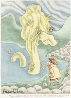  - Gahan Wilson Playboy Magazine Original Art (Playboy Enterprises, 1962)....