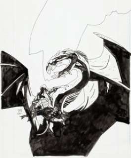 Mike Mignola Hellboy: The Fury #2 Cover Original Art (Dark Horse, 2011).... | Heritage