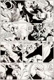  - Dave Stevens Rocketeer Adventure Magazine #1 Story Page 10 Original Art (Comico, 1988)....