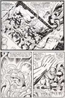 Jack Kirby and Mike Royer The Demon #5 Story Page 22 Original Art (DC, 1973).... | Heritage