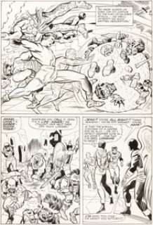 Jack Kirby and Chic Stone X-Men #10 Story page 19 Original Art (Marvel, 1965).... | Heritage
