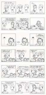 Jim Davis Garfield Consecutive Daily Comic Strip Original Art Group of 6 (United Feature Syndicate, 2005).... (Total: 6 Original Art) | Heritage