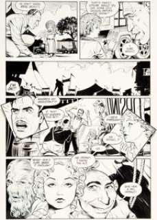 Michael Kaluta and Dave Stevens Rocketeer Adventure Magazine #3 Story Page 11 Original Art (Dark Horse, 1995)....